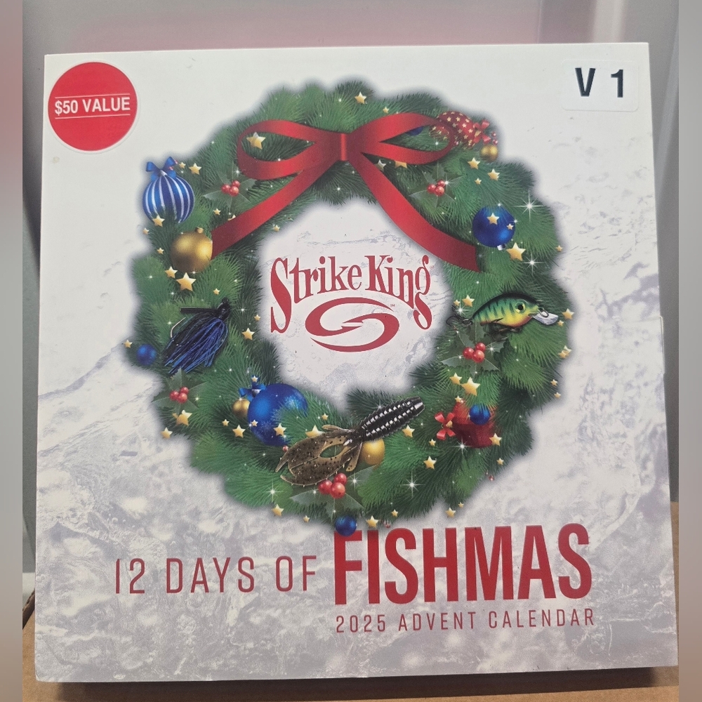 Strike King 12 Days of Fishmas Advent Calendar